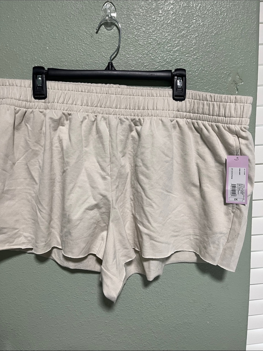 wild fable Soft Cream Elastic Waist Lounge Shorts